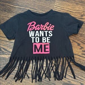 NWOT Barbie wants to be Me fringe top in size 3t